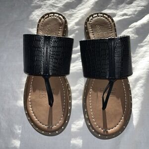 mosquitos black sandals size 7 NIB Flats 5804bla7